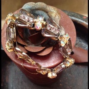 Vintage crystal bracelet